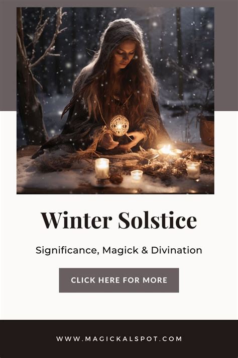 Manifesting intentions during the pagan winter solstice